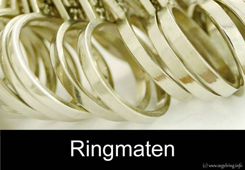 Handige ringmaat rekenen zegelring