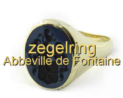 zegelring Abbeville de Fontaine