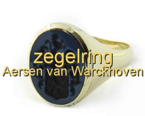 zegelring Aersen van Warckhoven