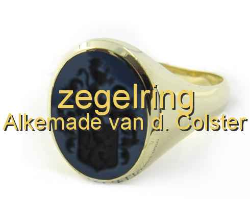 zegelring Alkemade van d. Colster