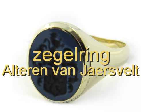 zegelring Alteren van Jaersvelt