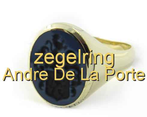 zegelring André de la Porte