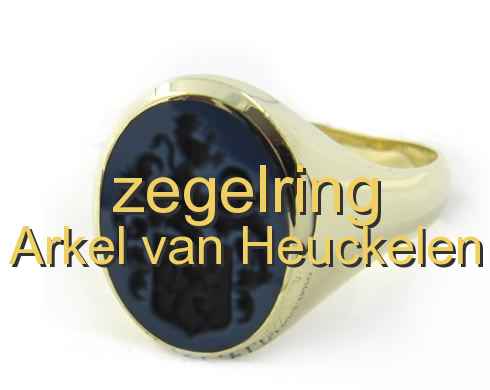 zegelring Arkel van Heuckelen