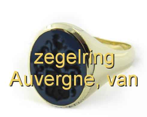 zegelring Auvergne, van