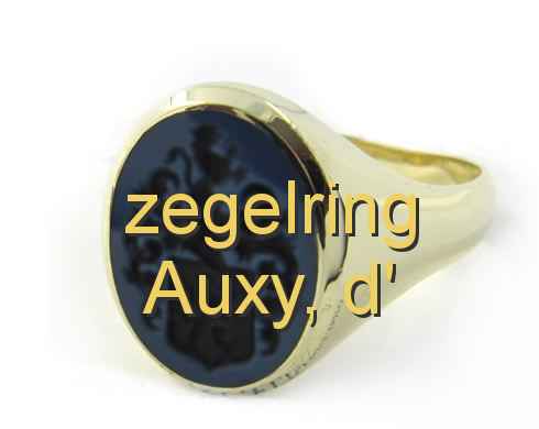 zegelring Auxy, d'