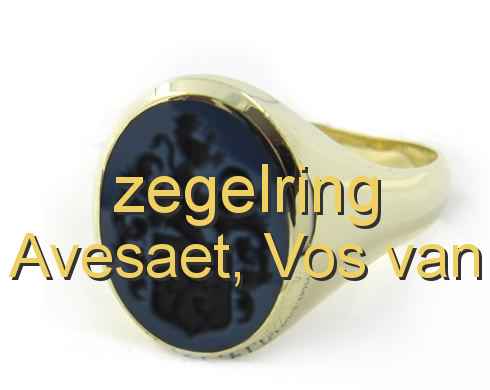 zegelring Avesaet, Vos van