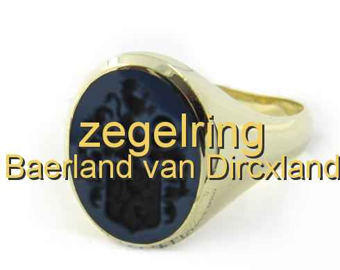 zegelring Baerland van Dircxland