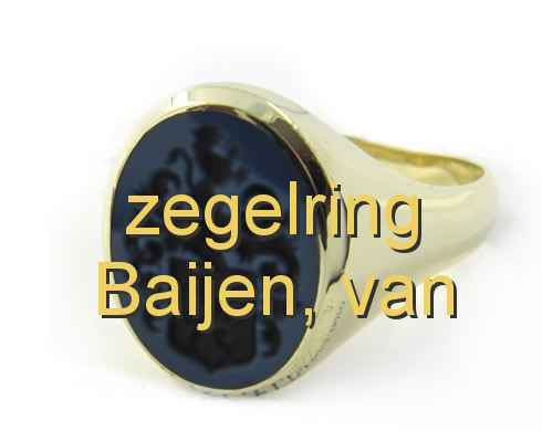 zegelring Baijen, van