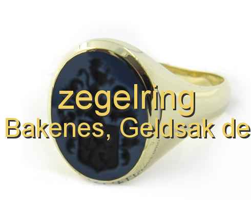 zegelring Bakenes, Geldsak de