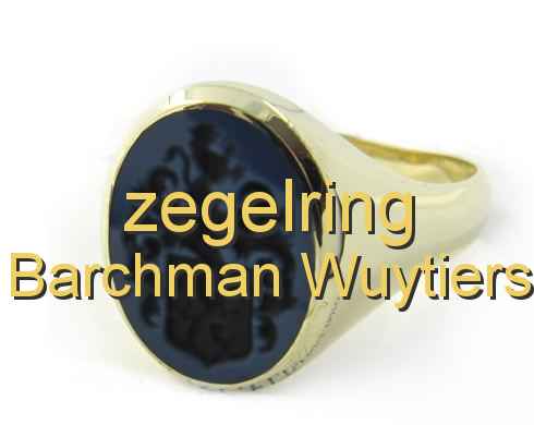 zegelring Barchman Wuytiers