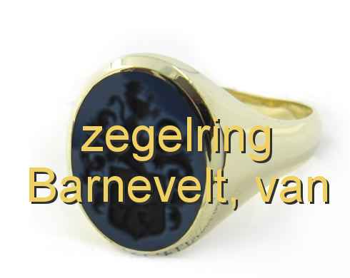 zegelring Barnevelt, van