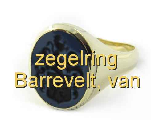 zegelring Barrevelt, van