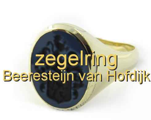 zegelring Beeresteijn van Hofdijk