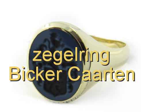 zegelring Bicker Caarten