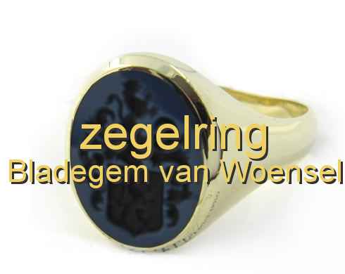 zegelring Bladegem van Woensel