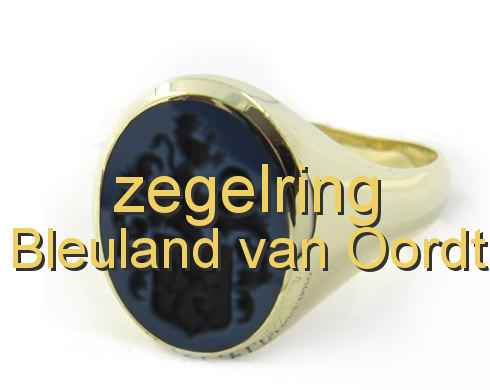 zegelring Bleuland van Oordt