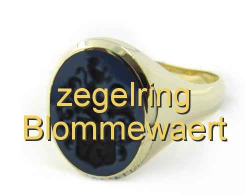 zegelring Blommewaert