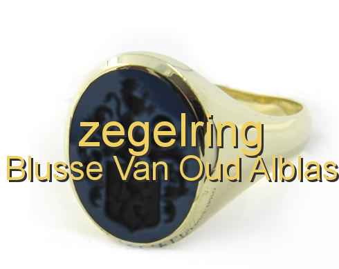 zegelring Blussé van Oud Alblas