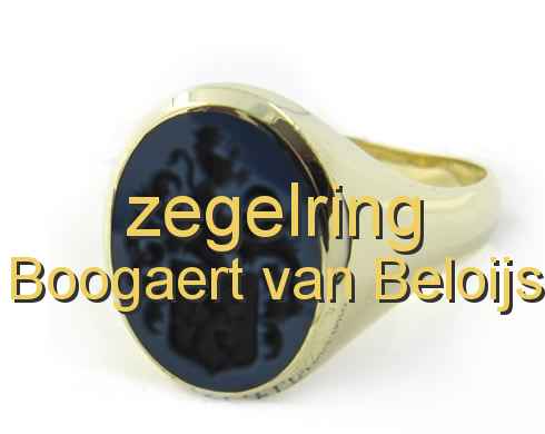 zegelring Boogaert van Beloijs