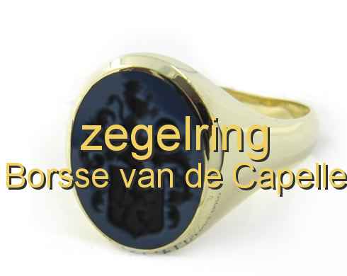 zegelring Borsse van de Capelle