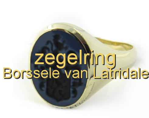 zegelring Borssele van Latridale