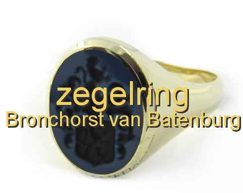 zegelring Bronchorst van Batenburg