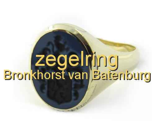 zegelring Bronkhorst van Batenburg