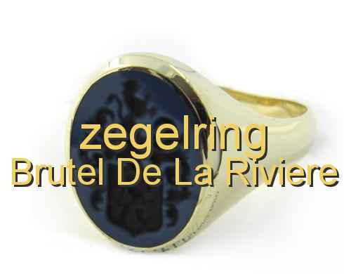 zegelring Brutel de la Rivière