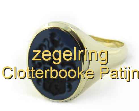 zegelring Clotterbooke Patijn