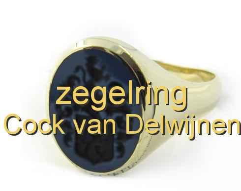 zegelring Cock van Delwijnen