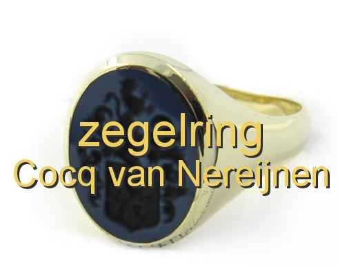 zegelring Cocq van Nereijnen