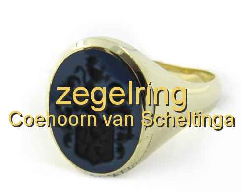 zegelring Coehoorn van Scheltinga