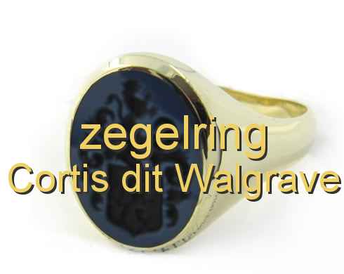 zegelring Cortis dit Walgrave