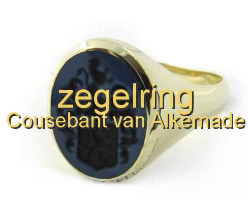 zegelring Cousebant van Alkemade