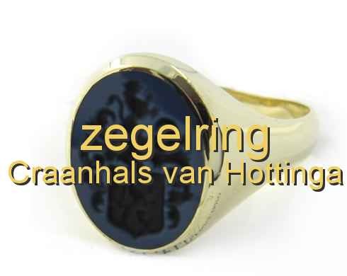 zegelring Craanhals van Hottinga