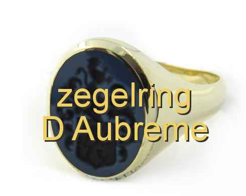 zegelring D'Aubremé