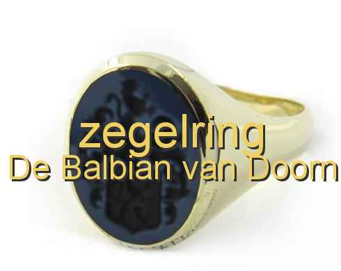 zegelring De Balbian van Doorn