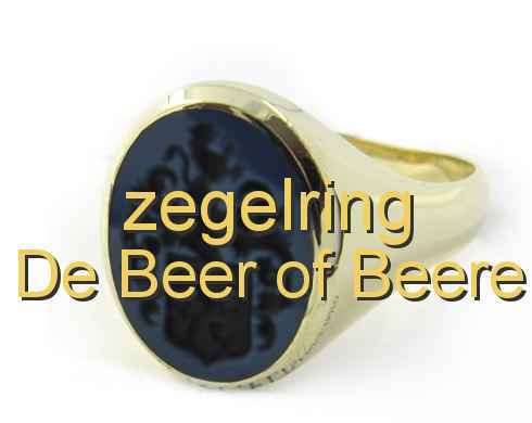 zegelring De Beer of Beere