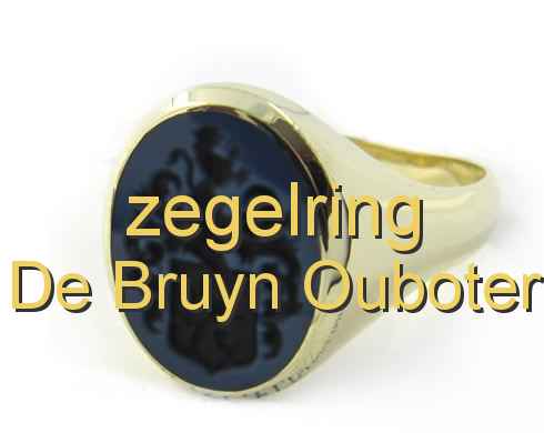 zegelring De Bruyn Ouboter