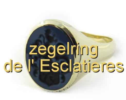 zegelring de l' Esclatieres