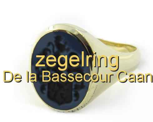 zegelring De la Bassecour Caan