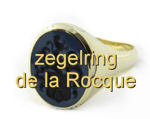 zegelring de la Rocque