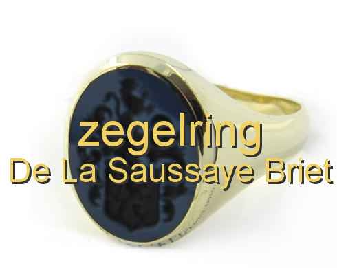 zegelring De la Saussaye Briët