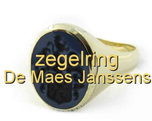 zegelring De Maes Janssens