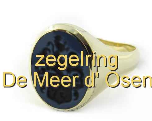 zegelring De Meer d' Osen