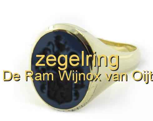 zegelring De Ram Wijnox van Oijt