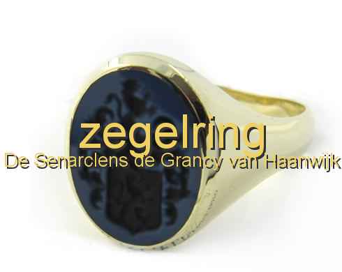 zegelring De Senarclens de Grancy van Haanwijk