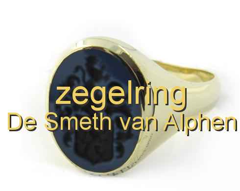 zegelring De Smeth van Alphen