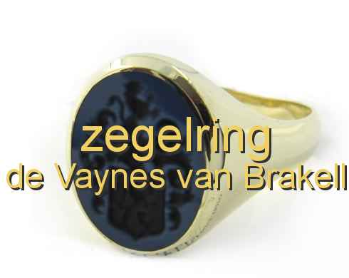 zegelring de Vaynes van Brakell