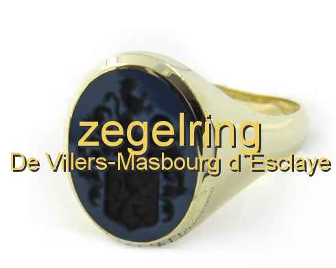 zegelring De Villers-Masbourg d`Esclaye